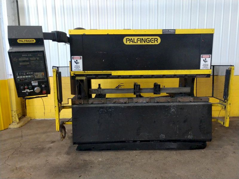 90 TON X 8' AMADA MODEL #FBD8025E HYDRAULIC PRESS BRAKE: STOCK #14412