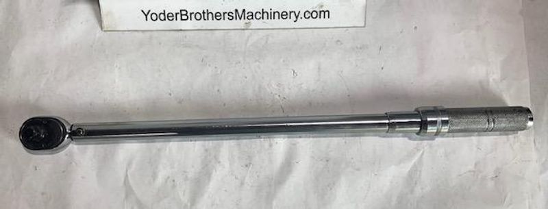 PARAMOUNT 1/2" DRIVE MICROMETER TORQUE WRENCH 50 TO 250 FT/LB PAR-SARO250-FT STOCK #15181