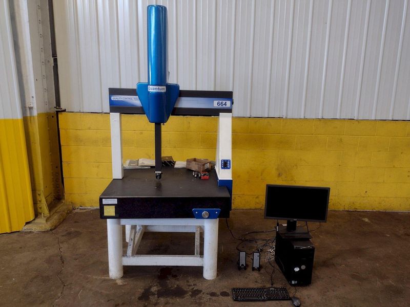 QUALITY CONTROL TECHNOLOGY QUANTAM MODEL # 664 3-AXIS COORDINATE MEASURING MACHINE: STOCK 16705