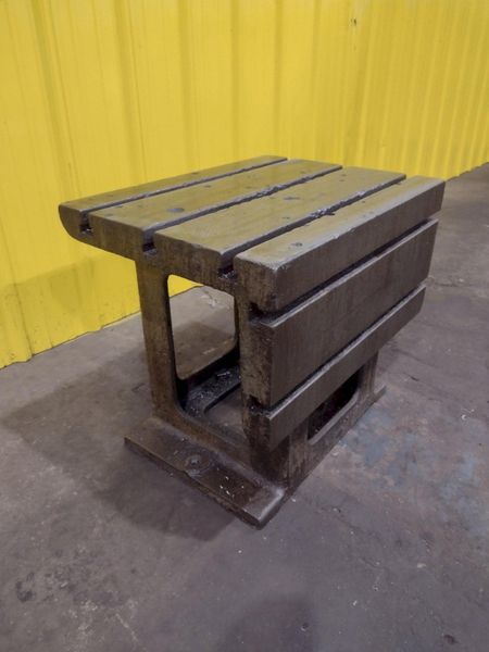 24" X 18" X 21" HIGH CARLTON T SLOTTED DRILL BOX TABLE: STOCK 19963