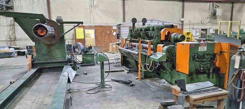 72" x 0.105" x 25,000# McKay/Wysong Cut To Length Line
