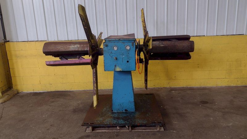 4,000 LB (2 TON) X 28" MAXCOIL DOUBLE END PULL OFF COIL REEL UNCOILER: STOCK #14942