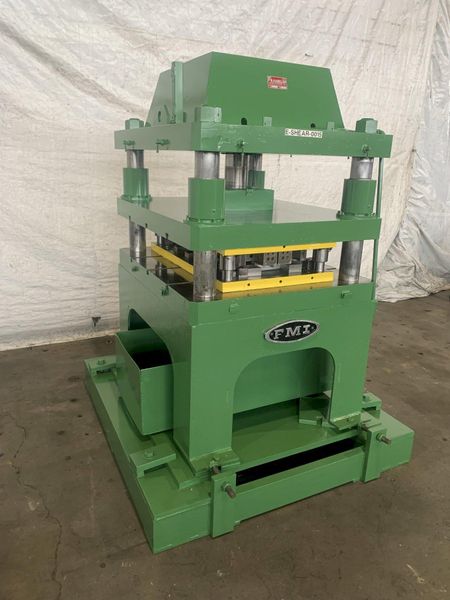 50 TON FRANKLIN (FMI) MODEL #SP-50 HYDRAULIC CUTOFF PRESS: STOCK #16972
