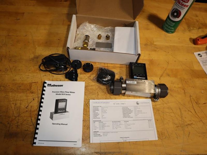 Matheson Precision Mass Flow Meter Model: 819- Auction Item