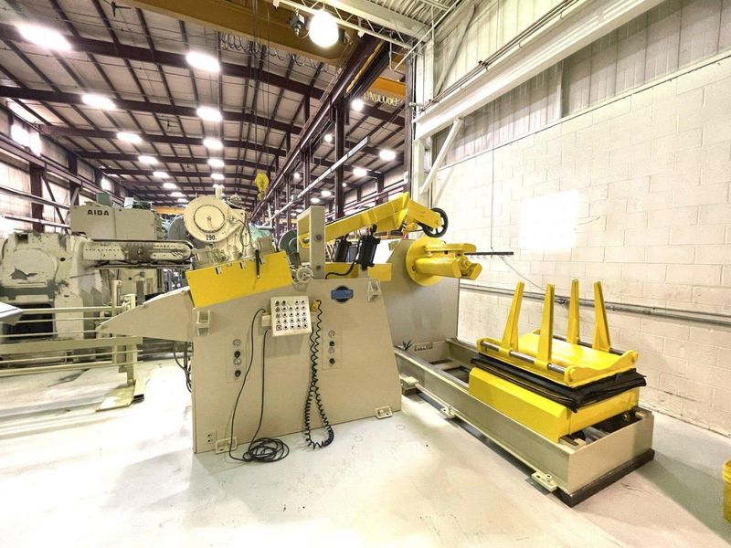 COE Press 15,000 lbs x 24" Wide Servo Coil Feed Line
