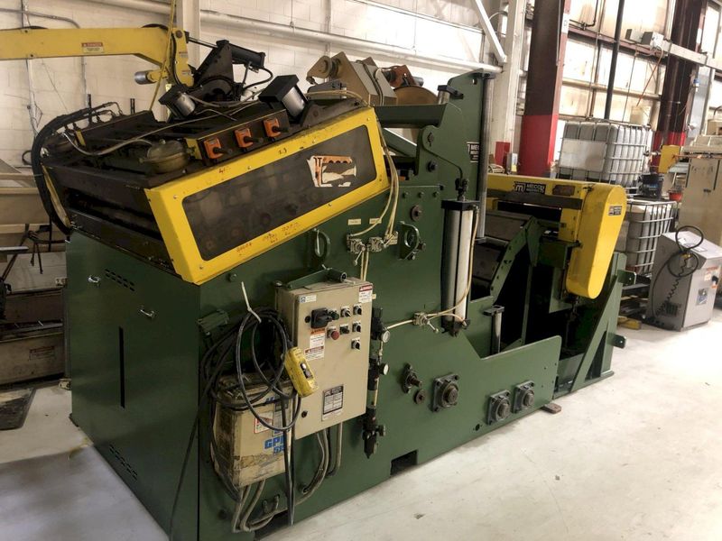 20,000 lbs Mecon Cradle Straightener Servo Feed Line
