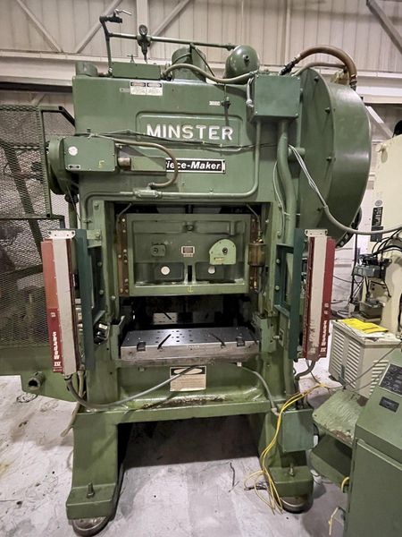 60 ton Minster Model P2-60-36 Piece-Maker Used Highspeed Straight Side Mechanical Metal Stamping