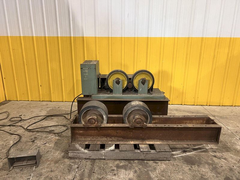4,000 LB PANDJIRIS PIPER PIPE TANK TURNING ROLLS, DRIVE & IDLER: STOCK #20362