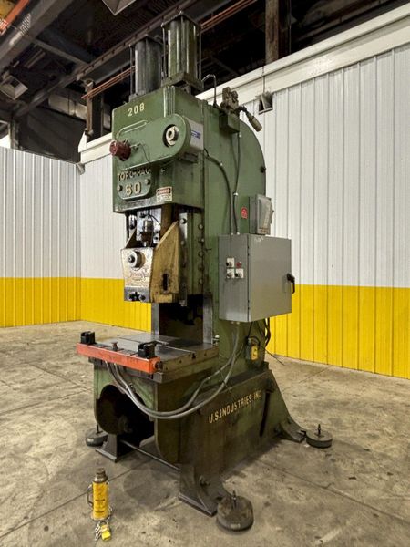 60 TON TORC-PAC USI CLEARING OBI PRESS 6" STROKE: STOCK #22823