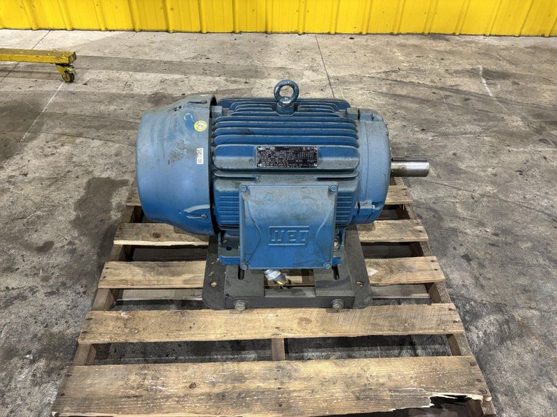 50 HP WEG 230/460 VOLT 1775 RPM 324/6T FRAME AC MOTOR: STOCK #22709