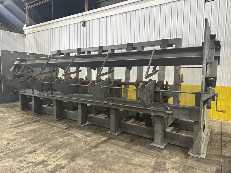 20' AMD BAR & PIPE DESCRAMBLER RACK & LOADER: STOCK #22659