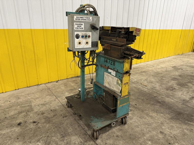 10" GUILD MODEL #PSA-135-10 SHEAR END COIL STRIP WELDER: STOCK #22609