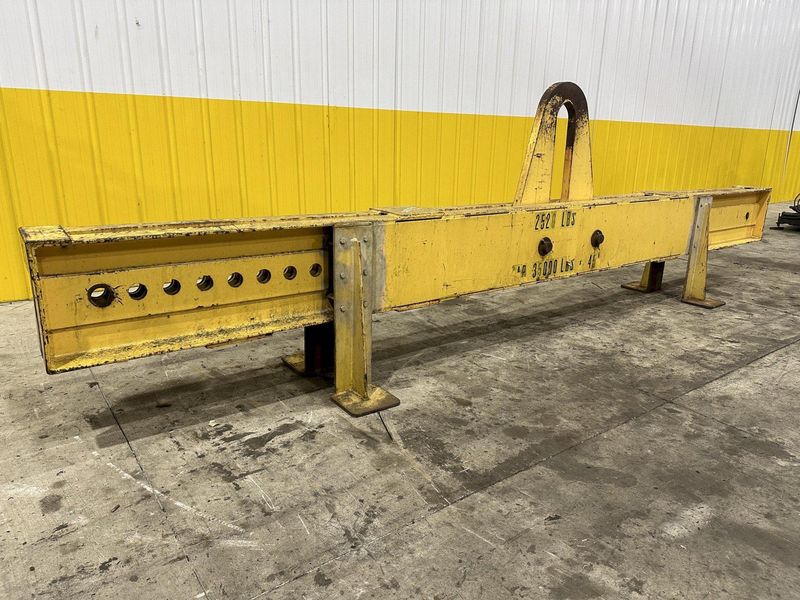 35,000 LB X 15' HEAVY DUTY LIFTING BEAM / SPREADER BAR FOR CRANE: STOCK #22000