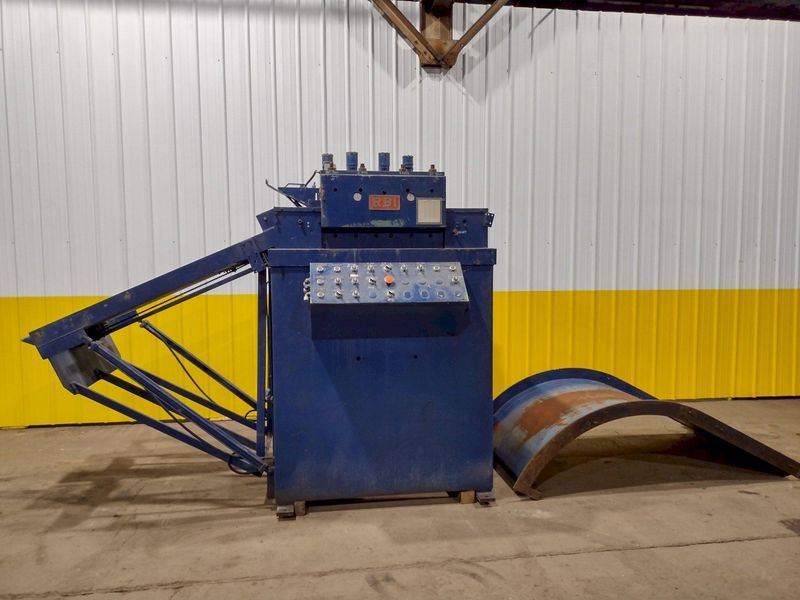 36" RED BUD INDUSTRIES (RBI) MOTORIZED COIL STRAIGHTENER: STOCK #19255