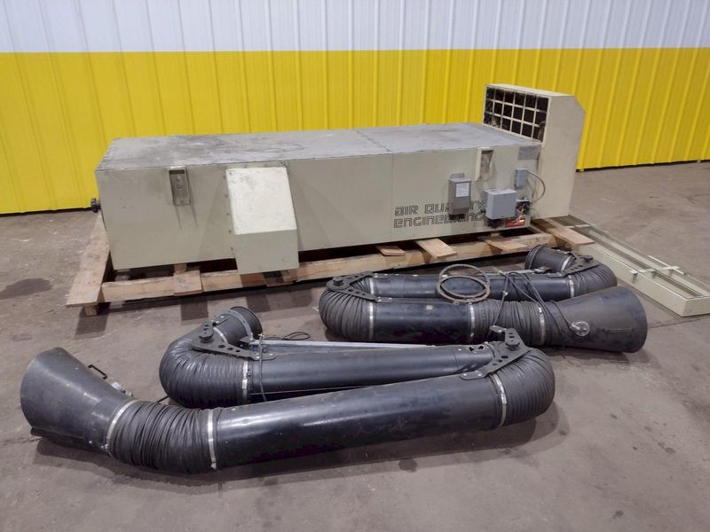 2,500 CFM 5 HP AIR QUALITY ENGINEERING MODEL #AQE4000 FUME COLLECTOR: STOCK #19646