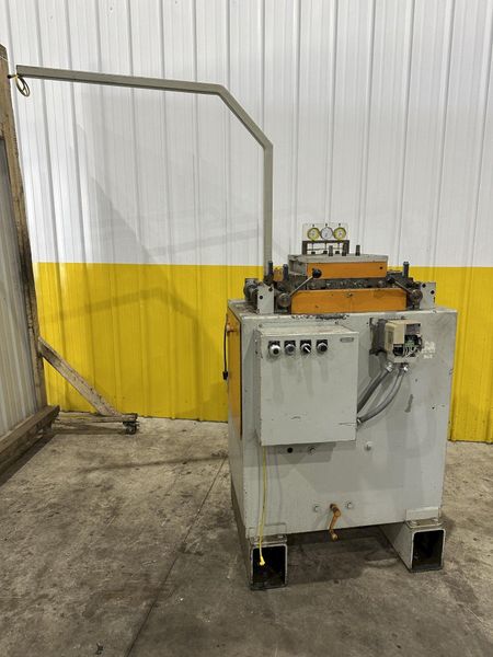 10" x .130" DURANT JACO MODEL #VS-MD-10 POWERED COIL STRAIGHTENER: STOCK #23071