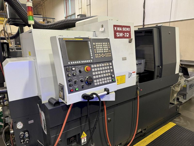 32mm Yama Seiki SW32 CNC Swiss Type Lathe