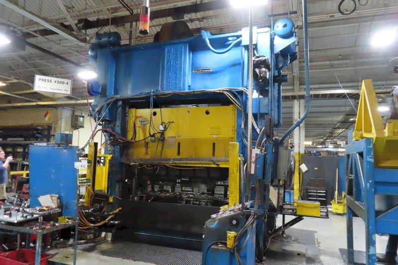 300 Ton Minster Straight Side Press (2 Available)