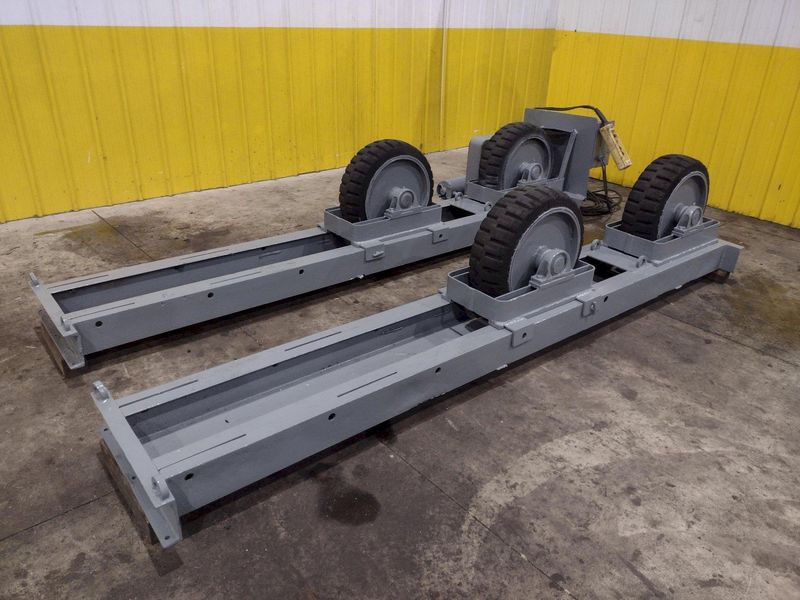 15 TON TURNCO POWERED TANK TURNING ROLLS: STOCK #11252
