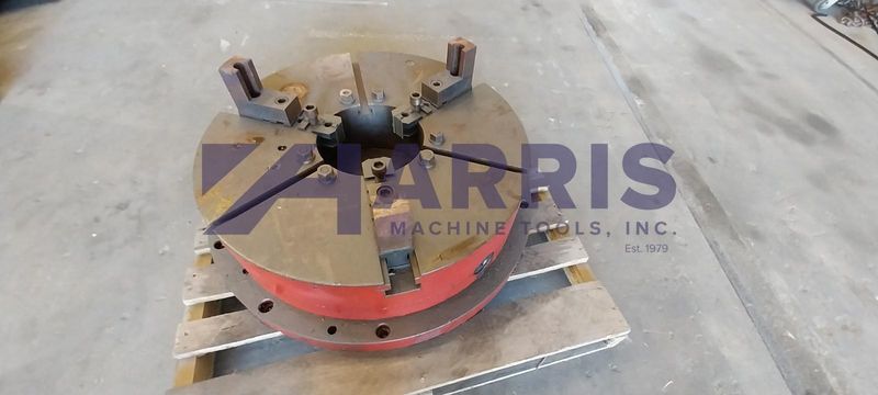 32” 3-Jaw Chuck with 36” Adapter Plate