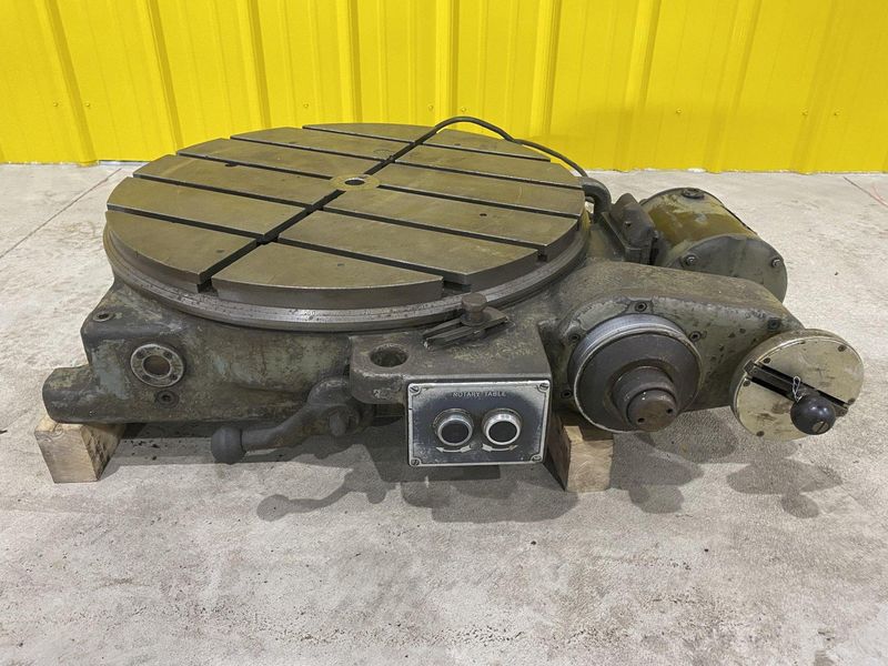 24" WALTER MODEL #RIS500TG POWER ROTARY TABLE: STOCK #20273