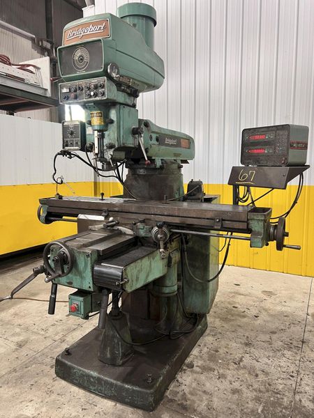 4 HP BRIDGEPORT SERIES 2 VERTIICAL MILL: STOCK #21268