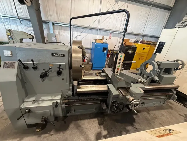 CADILLAC 40”/60” x 80”cc Gap Lathe 4” Bore #7861