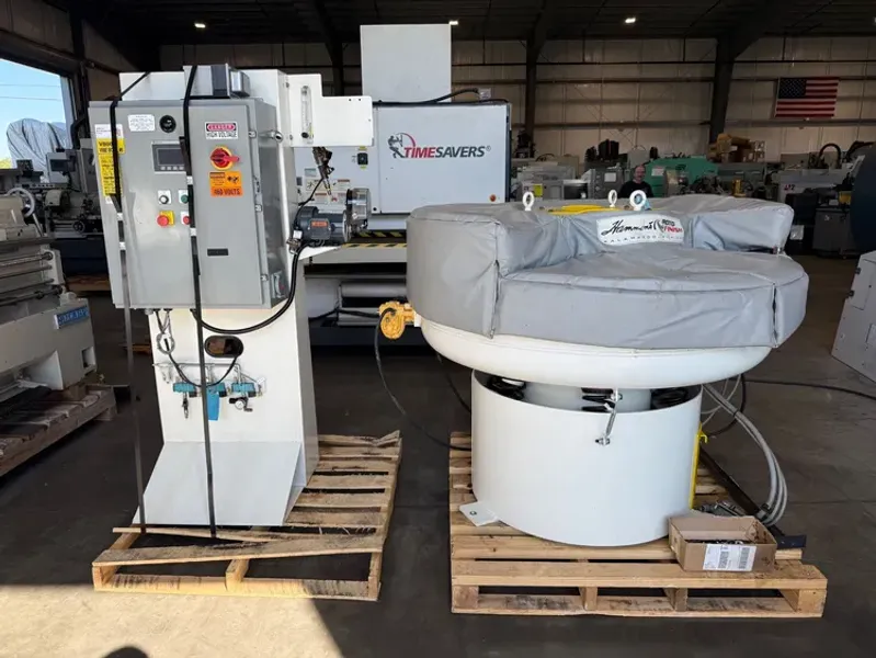 HAMMOND ROTO-FINISH MR-12C  10 C.F. VIBRATORY TUMBLER 2021’ #7983