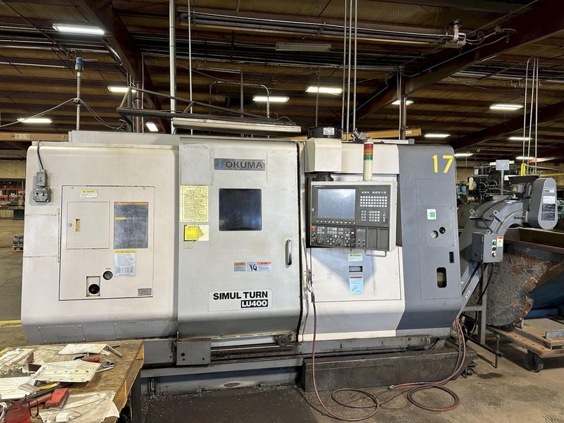 2006 OKUMA LU400 2SC650 4 Axis CNC Lathe