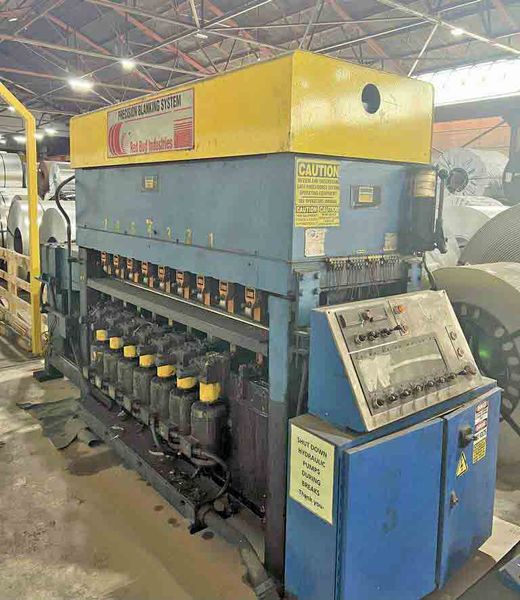 72" x 0.135" Herr Voss Precision Leveler, 5 HI