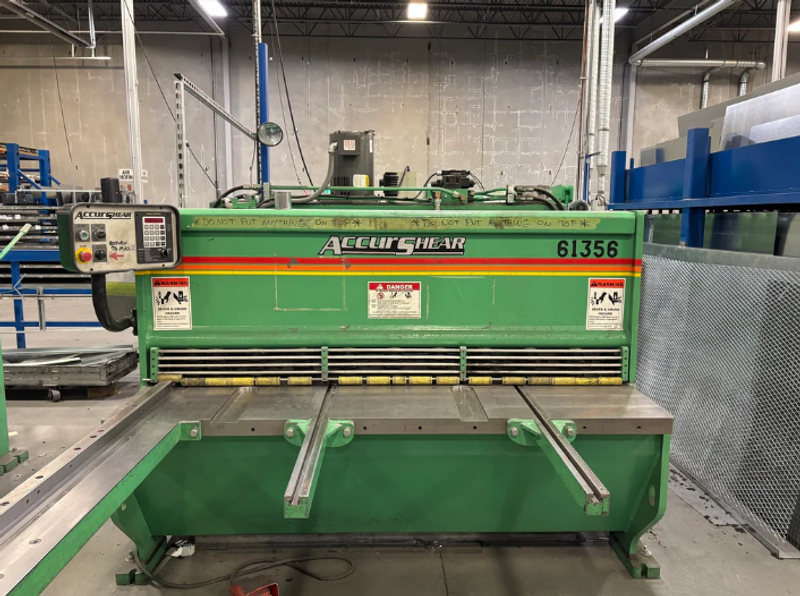 2008 Accurshear 61356 Hydraulic Shear (#5581)