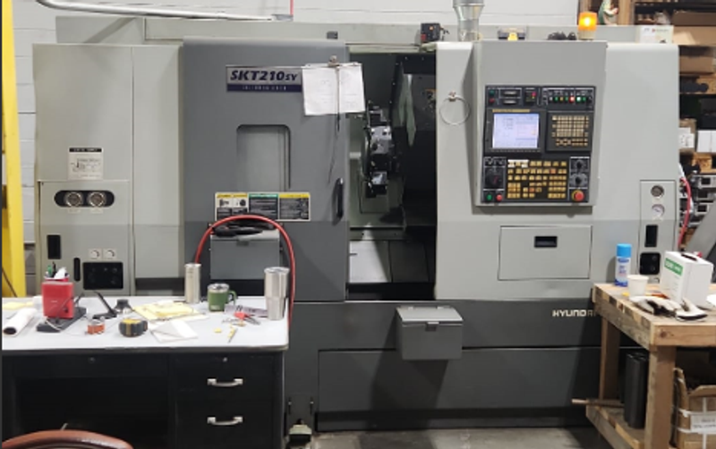 2010 Hyundai SKT210SY CNC  Turning Center (#5532)
