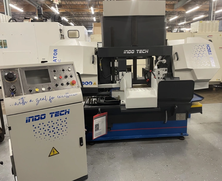 New Indotech Aviator DC14NC Dual Column Horizontal Bandsaw (#5384)