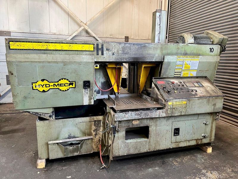 USED HYD-MECH MODEL H-20A 20" X 20" FULLY AUTOMATIC DUAL COLUMN BANDSAW, Stock# 10946, Year: 199