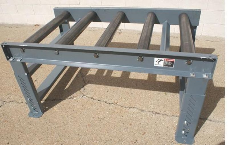 NEW WESTBROOK 60" HEAVY DUTY GRAVITY ROLLER CONVEYOR Stock# 11022