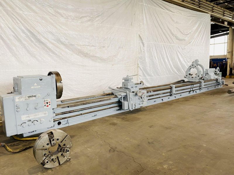 44" X 396" TOS  MODEL #SU100 HEAVY DUTY ENGINE LATHE: STOCK 15257