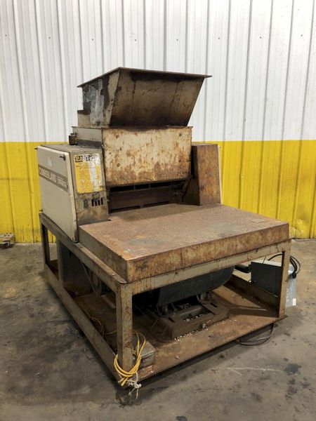 100 HP X 26" CUMBERLAND JOHN BROWN PLASTICS GRANULATOR SHREDDER: STOCK #18086