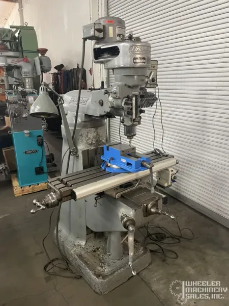 Bridgeport J-Head Vertical Mill Milling Machine #8074 #1