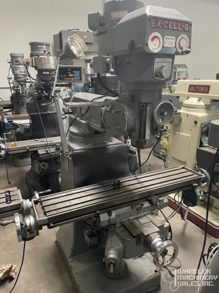 Excello 602 Vertical Mill 9" x 42" #7887 #1