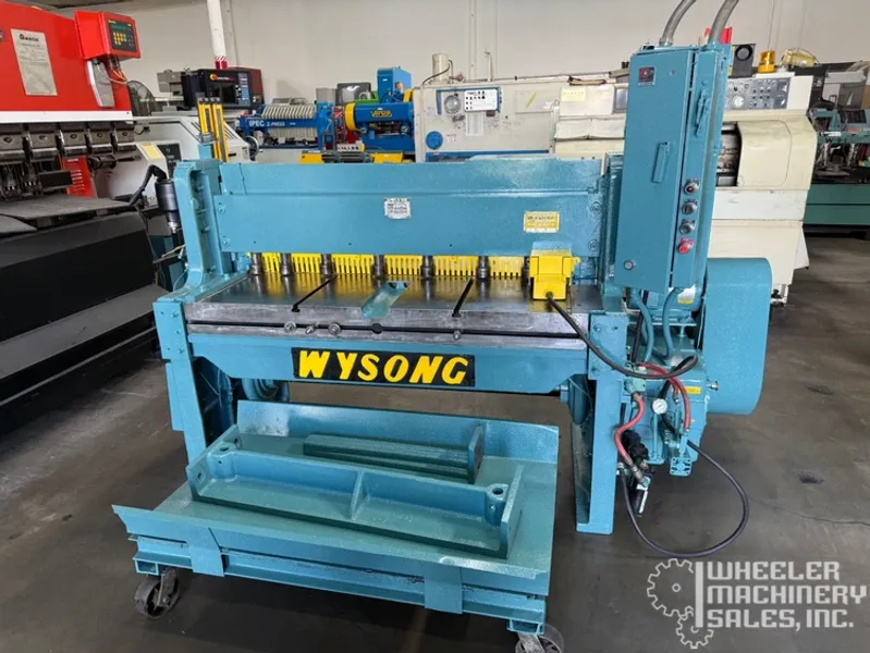 WYSONG 1252 POWER SHEAR 12 GA. X 4' #7682 #1