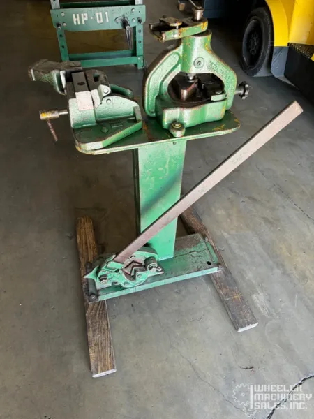 Whitney 455 Manual Ironworker (Notcher, Angle Shear, Flat Bar Bender) #7428 #1