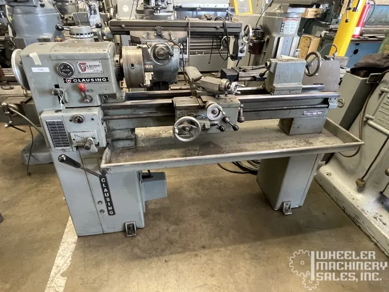 CLAUSING 5914 ENGINE LATHE 12" x 36" #7142 #2