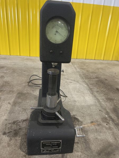 SERVICE DIAMOND (LOUIS SMALL) MODEL #8A HARDNESS TESTER: STOCK #20716