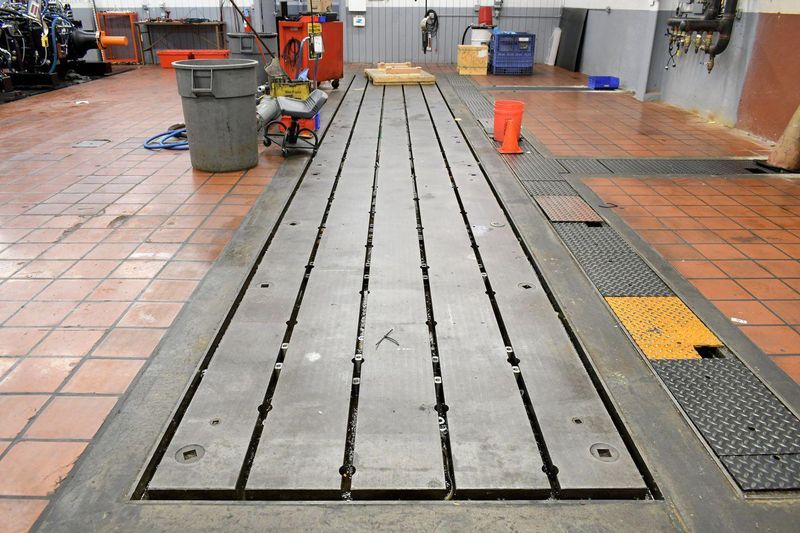 5' X 25' T SLOTTED FLOOR PLATE: STOCK #78514