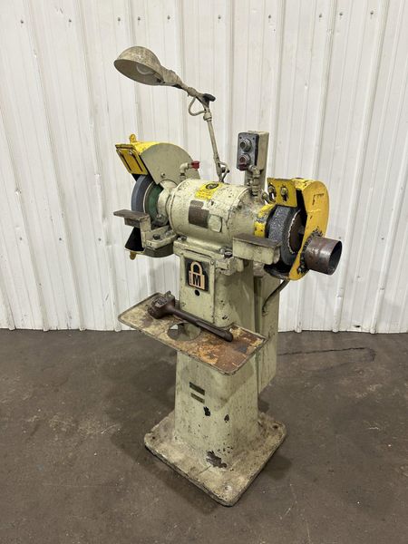 HISEY DOUBLE END PEDESTAL GRINDER: STOCK #78080