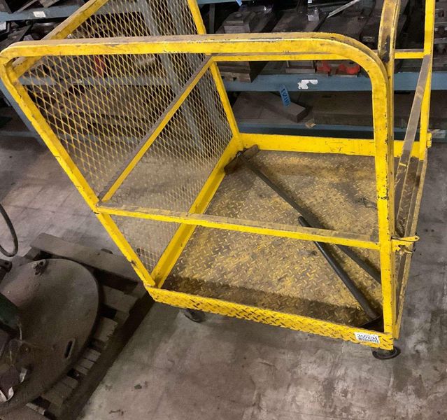 36" X 36" P W PLATFORM FORKLIFT WORK  CART: STOCK #78276