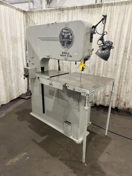 36" DOALL VERTICAL BAND SAW MODEL # V-36 BAND:  STOCK #77638