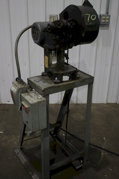2 TON ALVA ALLEN FLYWHEEL OBI PRESS: STOCK #76459