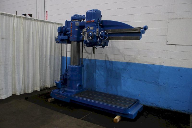 5' X 11" CARLTON RADIAL ARM DRILL: STOCK #76152