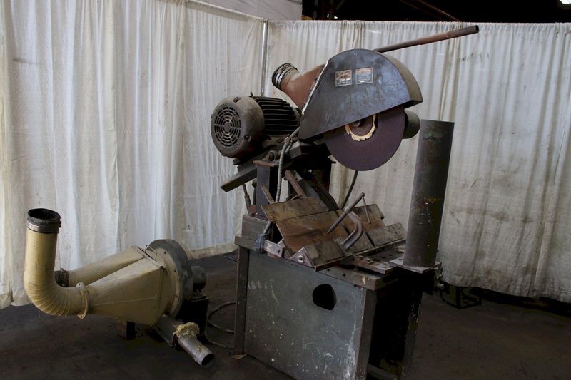 26" WALLACE SPEEDY CUT ABRASIVE CUT OFF SAW: STOCK #75923